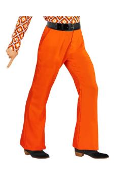 Pantalones de Hombre Años 70 Groovy Naranja
