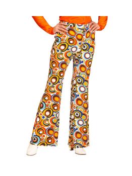 Pantalones de Mujer Años 70 Groovy Bubbles