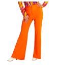 Pantalones de Mujer Años 70 Groovy Naranja