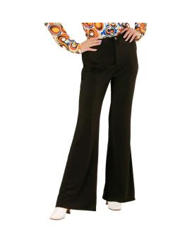 Pantalones de Mujer Años 70 Groovy Negro*