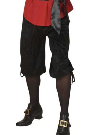 Pantalones de Terciopelo para Disfraces Negros