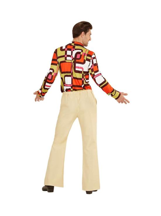 Pantalones de Hombre Años 70 Groovy Beige