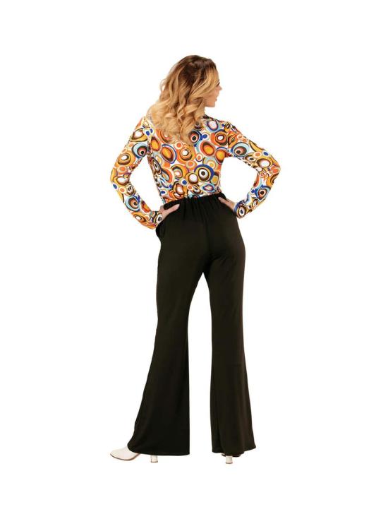 Pantalones de Mujer Años 70 Groovy Negro*