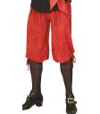 Pantalones Terciopelo para Disfraces Rojos