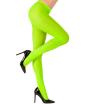 Pantys  fluorescente  mujer verde