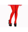 Pantys de color rojo talla única