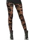 Pantys Halloween de calabazas y murciélagos