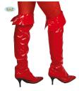 Par de cubre botas rojas