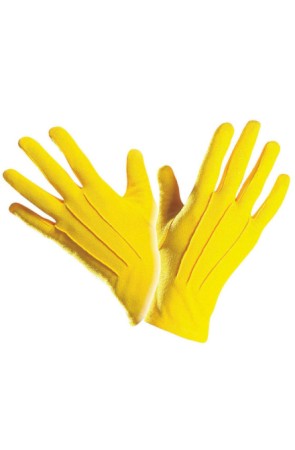 Par de guantes Amarillos 25cm