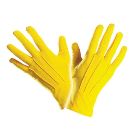 Par de guantes Amarillos 25cm