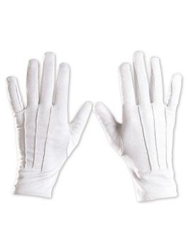Par de guantes blancos 25cm
