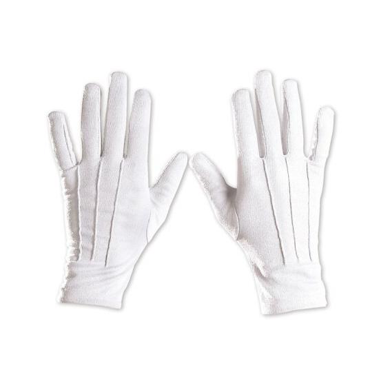 Par de guantes blancos 25cm