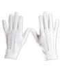 Par de guantes blancos 25cm