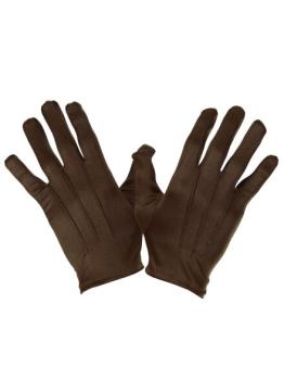 Par de guantes Marrones  25cm