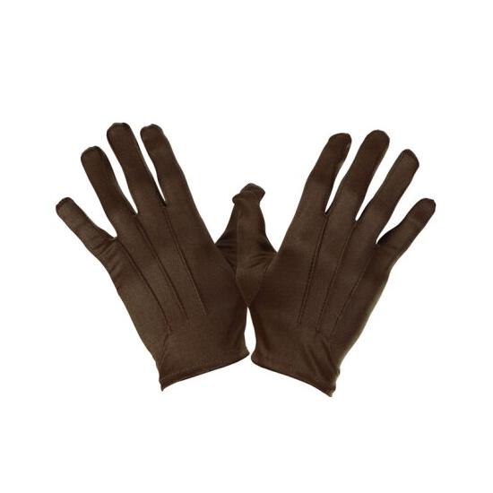 Par de guantes Marrones  25cm