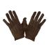 Par de guantes Marrones  25cm