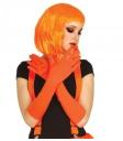 Par de guantes Naranjas Neon 45 cms