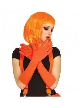 Par de guantes Naranjas Neon 45 cms