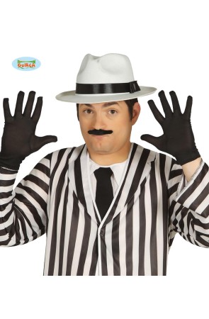 Par de guantes negros 25 CM