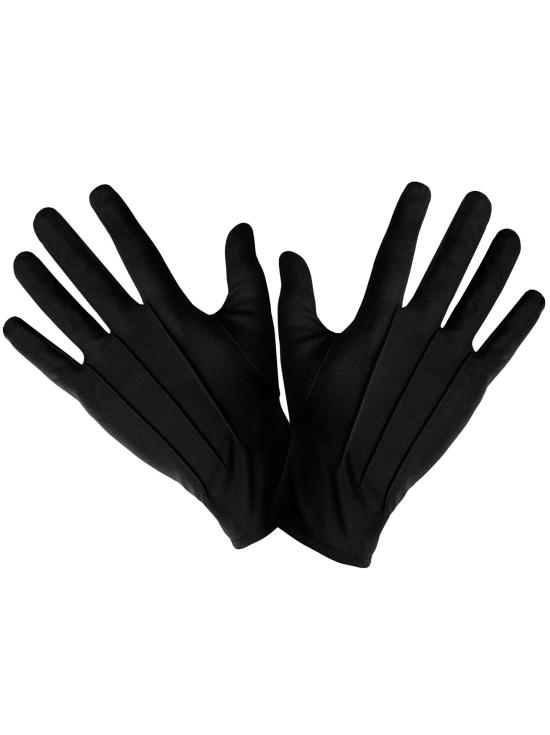 Par de guantes negros 25cm