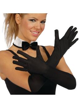 Par de Guantes Negros 45 cms