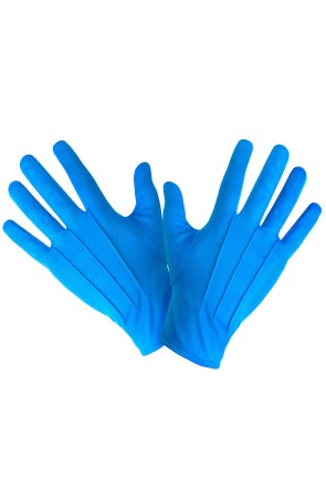 Par de guantes Turquesa 25cm
