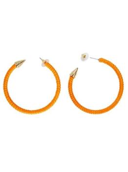 Par de Pendientes naranja  Fluorescentes