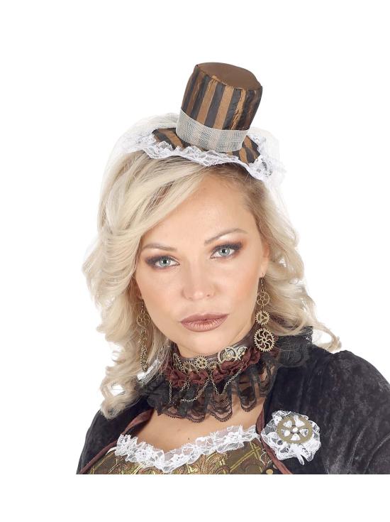 Par Pendientes Rueda Steampunk