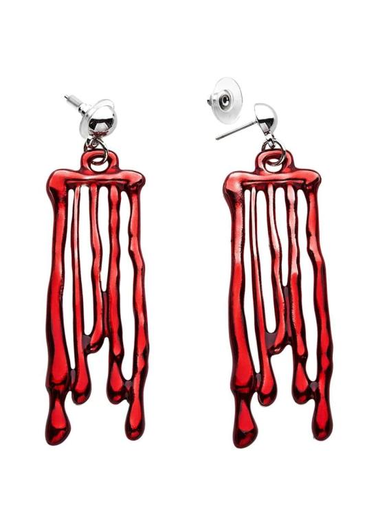 Par de Pendientes Sangre Chorreando.