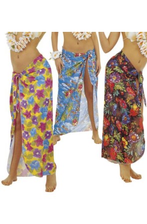 Pareo Hawaiano  surtidos en 3 modelos