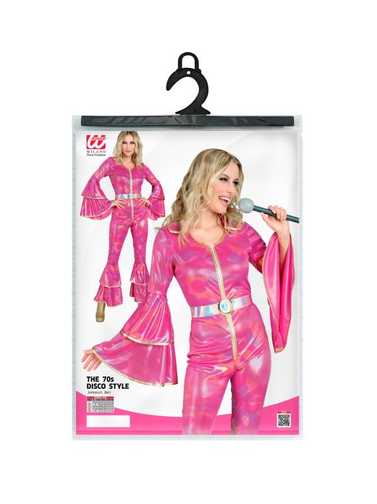 Party Fashion - disfraz años 70 estilo disco, mono, reina del baile, traje de una pieza,