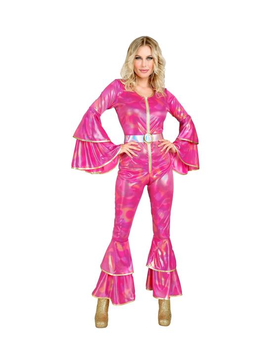 Party Fashion - disfraz años 70 estilo disco, mono, reina del baile, traje de una pieza,