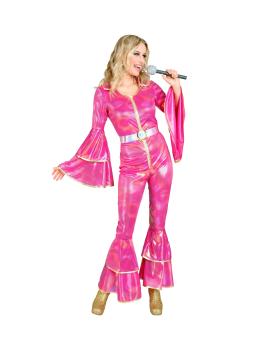 Party Fashion - disfraz años 70 estilo disco, mono, reina del baile, traje de una pieza,