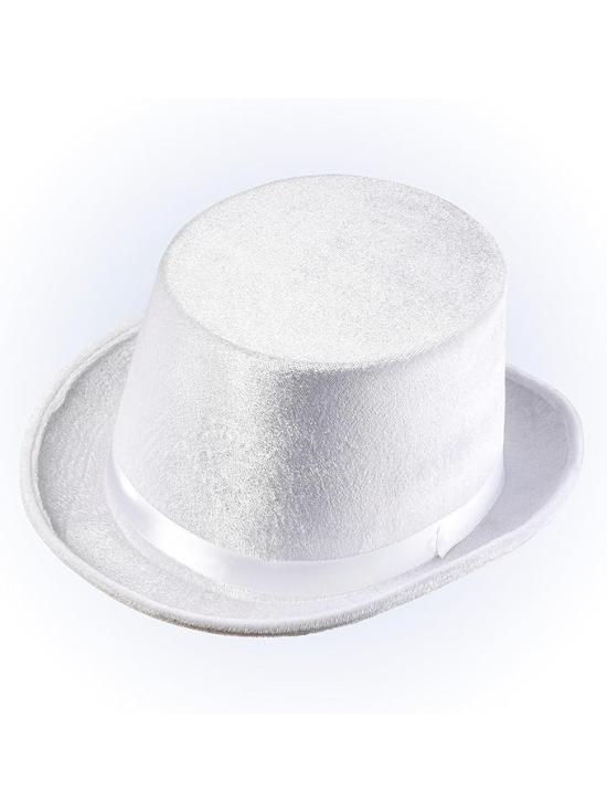 Party Fashion - Sombrero de copa de terciopelo, tocado, accesorio, siglos XVIII y XIX, carnaval