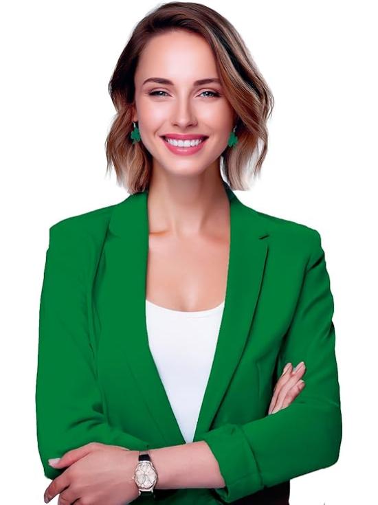 Patillas verdes Saint Patrick's Day
