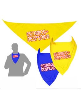 Pañuelo  Texto Estamos de Despedida
