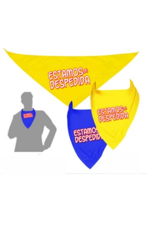 Pañuelo  Texto Estamos de Despedida