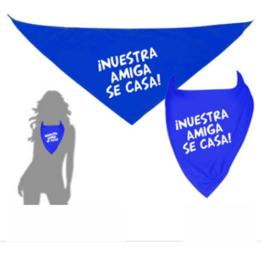 Pañuelo Texto Nuestra Amiga se Casa