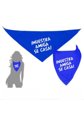 Pañuelo Texto Nuestra Amiga se Casa