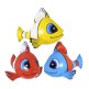 Peces Tropicales Hinchables 60 cm