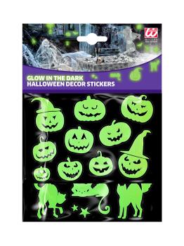 Pegatinas Glow in the Dark Halloween Decor de 21 x 15 cm