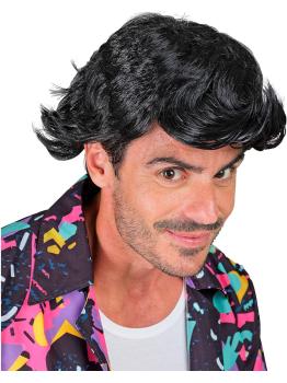 Peluca Ace Ventura para Hombre – Estilo Detective Privado Divertido