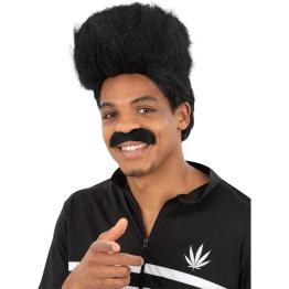 Peluca Afro Alta Años 90 para Disfraz Retro