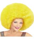Peluca Afro Sobredimensionada color Amarillo