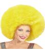 Peluca Afro Sobredimensionada color Amarillo