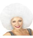Peluca Afro Sobredimensionada color Blanca