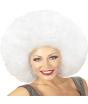 Peluca Afro Sobredimensionada color Blanca