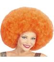 Peluca Afro Sobredimensionada color Naranja