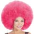 Peluca Afro Sobredimensionada color Rosa