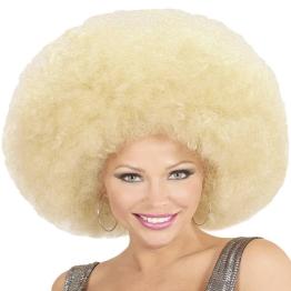 Peluca Afro Sobredimensionada color Rubia